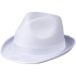 Лента для шляпы Trilby, белый, белый, нетканое полипропиленовое волокно
