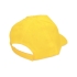Бейсболка Мемфис 230 5-панельная, yellow, желтый, 100% хлопок, твилл