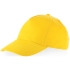 Бейсболка Memphis 5-ти панельная, желтый (Р), желтый, 100% хлопок