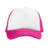 Бейсболка Trucker, розовый/белый, розовый/белый, полиэстер/поролон