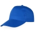 Бейсболка Мемфис 230 5-панельная, кл. синий, синий классический, 100% хлопок, твилл