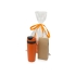 Подарочный набор Mattina Plus, оранжевый, оранжевый, термокружка- пластик