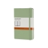 Записная книжка Moleskine Classic (в линейку) в твердой обложке, Pocket (9x14см), фисташковый, фисташковый, бумага/полипропилен