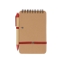 Набор канцелярский с блокнотом и ручкой Masai, красный, бежевый, красный, бумага, картон, пластик