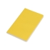 Блокнот А5 Softy 13*20,6 см в мягкой обложке, желтый, желтый, полиуретан с покрытием soft-touch