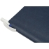 Блокнот Notepeno 130x205 мм с тонированными линованными страницами, темно-синий, темно-синий, термо pu с зернистой структурой