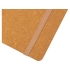 Блокнот Kilau из переработанной кожи , натуральный, натуральный, переработанная кожа, переработанная бумага