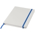 Блокнот Spectrum A5 с белой бумагой и цветной закладкой, белый/ярко-синий, белый/ярко-синий, пвх покрытый картоном