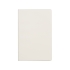 Блокнот А5 Softy 13*20,6 см в мягкой обложке, белый, белый, полиуретан с покрытием soft-touch
