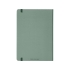 Блокнот в твердом переплете Karst® формата A5, зеленый яркий, зеленый яркий, каменная бумага