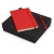 Подарочный набор Moleskine Amelie с блокнотом А5 и ручкой, красный