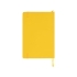 Блокнот А5 Vision, Lettertone, желтый, желтый, картон с покрытием из полиуретана, имитирующего кожу