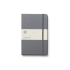 Записная книжка Moleskine Classic (в линейку), Pocket (9х14 см), серый, серый, бумага/полипропилен