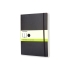 Записная книжка Moleskine Classic Soft (нелинованный), Хlarge (19х25 см), черный, черный, бумага/полиуретан