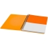Блокнот ColourBlock А5, оранжевый, оранжевый, пп пластик