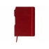 Блокнот А5 Panama с ручкой, красный, красный, полиуретан