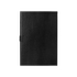 Бизнес-блокнот А5 с клапаном Fabrizio, 80 листов, черный, черный, искусственная кожа (пу)