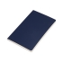 Блокнот А5 Softy 13*20,6 см в мягкой обложке, темно-синий, темно-синий, полиуретан с покрытием soft-touch