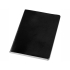 Блокнот А5 Gallery, черный, черный, картон, покрытый бумагой под искусственную кожу