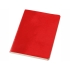 Блокнот А5 Gallery, красный (Р), красный, картон, покрытый бумагой под искусственную кожу