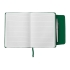 Блокнот A5 Horsens с шариковой ручкой-стилусом, зеленый, зеленый, серебристый, бумага