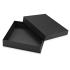 Подарочный набор Jacque с ручкой-подставкой и блокнотом А5, черный, черный, блокнот- картон, покрытый бумагой под искусственную кожу, ручка- металл/пластик