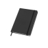 Блокнот А5 Vision, Lettertone, черный (Р), черный, картон с покрытием из полиуретана, имитирующего кожу
