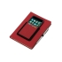Блокнот Pocket 140*205 мм с карманом для телефона, красный, красный, полиуретан