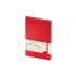 Блокнот А5 Megapolis Journal, красный, красный, искусственная кожа на бумажной основе