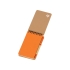 Набор канцелярский с блокнотом и ручкой Masai, оранжевый, бежевый, оранжевый, бумага, картон, пластик