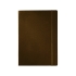 Классический деловой блокнот А4, коричневый, коричневый, картон с покрытием из бумаги, имитирующей кожу