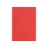 Блокнот Wispy линованный в мягкой обложке, красный, красный, soft термо pu