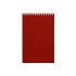 Бизнес - блокнот Альт А5 (137 х 198 мм) Office 60 л., красный, красный, дизайнерский картон