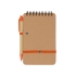 Набор канцелярский с блокнотом и ручкой Masai, оранжевый, бежевый, оранжевый, бумага, картон, пластик