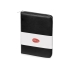 Бизнес-блокнот на молнии А5 Fabrizio с RFID защитой и ручкой, черный, черный, серебристый, искусственная кожа, металл