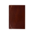 Блокнот А5 Fabrizio, 64 листа, коричневый, коричневый, искусственная кожа (пу)