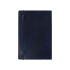 Блокнот А5 Fabrizio, 64 листа, темно-синий, темно-синий, искусственная кожа (пу)