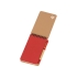 Набор канцелярский с блокнотом и ручкой Masai, красный, бежевый, красный, бумага, картон, пластик