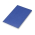 Блокнот Wispy линованный в мягкой обложке, синий (Р), синий, soft термо pu
