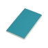 Блокнот А5 Softy 13*20,6 см в мягкой обложке, голубой, голубой, полиуретан с покрытием soft-touch