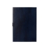 Бизнес-блокнот А5 с клапаном Fabrizio, 80 листов, темно-синий, темно-синий, искусственная кожа (пу)