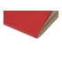 Блокнот A6 Stitch, красный, красный, переработанный картон, бумага