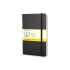 Записная книжка Moleskine Classic (в клетку) в твердой обложке, Large (13х21см), черный, черный, бумага/полипропилен