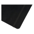 Блокнот А5 Suede, черный, черный, картон с покрытием под замшу
