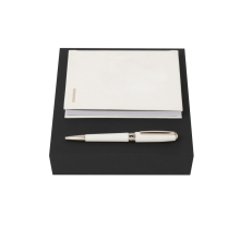 Подарочный набор: блокнот А6, ручка шариковая. Hugo Boss