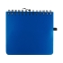 Блокнот А6 Журналист с ручкой, светло-синий, светло-синий, полипропилен/пластик