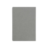 Блокнот Wispy линованный в мягкой обложке, серый, серый, soft термо pu