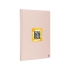 Блокнот в твердом переплете Karst® формата A5, light pink, светло-розовый, каменная бумага