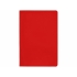 Блокнот А5 Gallery, красный, красный, картон, покрытый бумагой под искусственную кожу