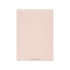 Блокнот в твердом переплете Karst® формата A5, light pink, светло-розовый, каменная бумага